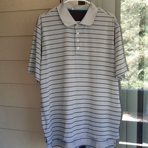 Men stripped Adidas shirt